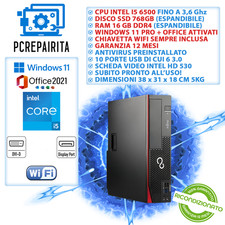 Fujitsu computer desktop usato  Capriate San Gervasio
