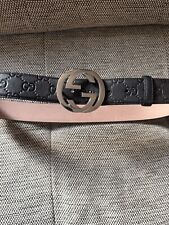 Gucci ledergürtel 100cm gebraucht kaufen  Schönbrunn