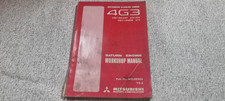 MITSUBISHI COLT GALANT A54 A53 LANCER A72 4G3 MOTOR MANUAL DE OFICINA DE FÁBRICA comprar usado  Enviando para Brazil