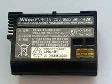 Nikon el15 battery for sale  LUDLOW