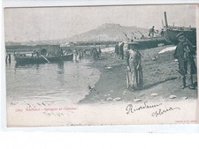 Cartolina napoli spiaggia usato  Carapelle