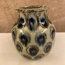 Stoneware glazed vase for sale  THETFORD
