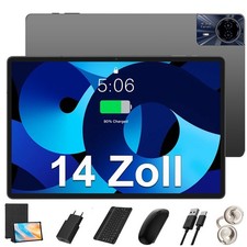 2025 Nowy tablet Android 15 24GB RAM + 256GB ROM 8000mAh 14" 4G LTE 2SIM WlFl GPS na sprzedaż  Wysyłka do Poland