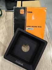 Toyo lens board for sale  WALSALL