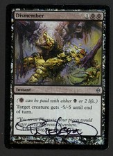 ***FOIL Dismember assinado*** MTG New Phyrexia Terese Nielsen Magic Kid Icarus comprar usado ***FOIL Dismember assinado*** MTG New Phyrexia Terese Nielsen Magic Kid Icarus comprar usado  Enviando para Brazil