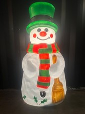 Large vintage snowman for sale  UK
