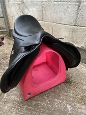 Black leather bates for sale  ST. AUSTELL