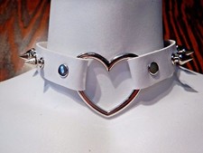 White spiked heart for sale  Farmington