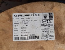 armoured electrical cable 4mm for sale  BANBURY