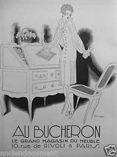 Publicité 1927 bucheron d'occasion  Compiègne