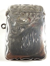 Antique silver vesta for sale  NEWMARKET