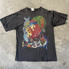 Camiseta unissex manga curta vintage anos 90 Carlos Santana guitarra rock P-5XL comprar usado Camiseta unissex manga curta vintage anos 90 Carlos Santana guitarra rock P-5XL comprar usado  Enviando para Brazil