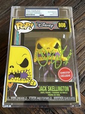 Chris Sarandon ASSINADO Jack Skellington FUNKO #808 PSA/DNA Autêntico Encapsulado, usado comprar usado  Enviando para Brazil