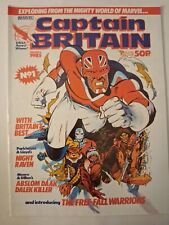 Captain britain 1985 for sale  SHEFFIELD