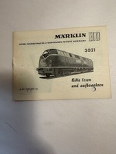 Märklin anleitung betriebsanl gebraucht kaufen  Schmiechen