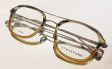 Usado, Óculos JOHN VARVATOS originais VJV429 titânio marrom oliva degradê 51-21-145 comprar usado  Enviando para Brazil
