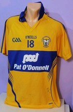 Podpisana koszulka Clare Jersey 2013 All Ireland Hurling Winning Team Match Noszona GAA na sprzedaż  PL