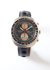 Usado, SEIKO 6138-0011 Relógio Cronógrafo Automático Vintage Masculino UFO Mostrador Preto comprar usado  Enviando para Brazil