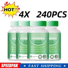 4X Rosabella Moringa 60 cápsulas para suporte imunológico saúde intestinal e vitaminas 800mg.., usado comprar usado  Enviando para Brazil