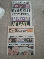 Charles camilla wedding for sale  LONDON