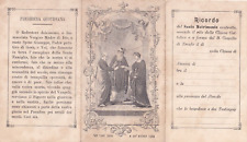 Santino holy card usato  Casalecchio di Reno