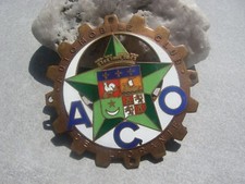 schöne alte Plakette FRANKREICH - ACO AUTOMOBIL CLUB DE L´ORANIE Car Badge comprar usado  Enviando para Brazil