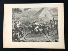 1871 newspaper print d'occasion  Expédié en Belgium
