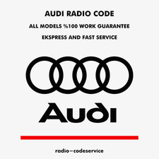 Audi radio code for sale  LONDON