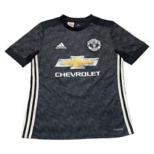 Camisa de futebol Manchester United Away 2017/18 masculina 13-14 Pogba #6 Adidas Jersey comprar usado  Enviando para Brazil