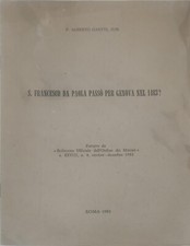 Francesco paola passo usato  Genova