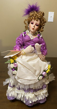 Collectible porcelain doll for sale  Crawfordsville