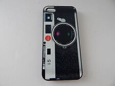 Capa HardShell estilo câmera para iPhone SE e iPhone 5/5S preta comprar usado  Enviando para Brazil