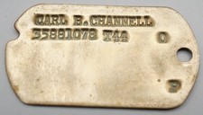 Dog Tag T44 Exército Segunda Guerra Mundial 1944 - TINTURA AMARELA comprar usado  Enviando para Brazil