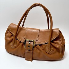 Bolsa tote CELINE Chouquette bolsa de ombro couro marrom usada vintage autêntica comprar usado  Enviando para Brazil