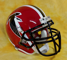 Capacete de futebol americano Throwback Atlanta Falcons anos 80 personalizado tamanho real Schutt Air med, usado comprar usado  Enviando para Brazil