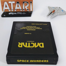 Dactar - SPACE INVASORES - RARO [ Atari 2600 ] Brasil anos 80, 100% Original NTSC EUA, usado comprar usado  Enviando para Brazil
