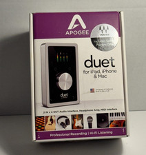 Interface de áudio USB Apogee Duet para iOS, Mac - SOMENTE CAIXA * Leia a descrição * comprar usado  Enviando para Brazil