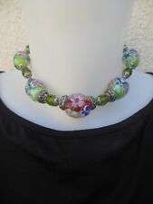 Collier perles verre d'occasion  Sourdun