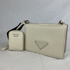 Bolsa tiracolo PRADA/satchel com bolsa removível não autenticada (C2) CP#8700 comprar usado  Enviando para Brazil