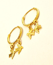 22ct hoop earrings for sale  SLOUGH