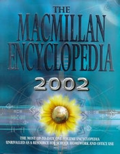 Macmillan encyclopedia 2002 for sale  UK