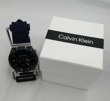 Relógio de quartzo Calvin Klein CK 53.1.34.0249, masculino, mostrador prateado, usado comprar usado  Enviando para Brazil