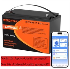100ah bluetooth lifepo4 gebraucht kaufen  Deutschland