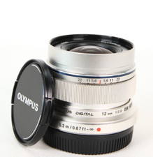 Olympus m.zuiko 12mm for sale  OLDHAM