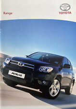 Toyota range brochure for sale  WIGAN