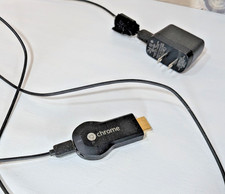 Reprodutor de mídia streaming Google Chromecast (1ª geração) - H2G2-42 (preto) comprar usado  Enviando para Brazil
