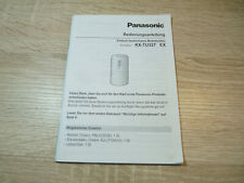 Panasonic bedienungsanleitung  gebraucht kaufen  Golßen