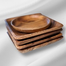 Wooden plates set for sale  Plano