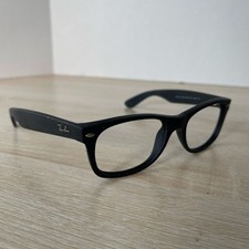 Óculos de sol Ray-Ban RB2132 novo Wayfarer 622 preto borracha SOMENTE ARMAÇÕES 52-18 comprar usado  Enviando para Brazil