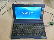 SONY VAIO PCG-C1MRX PICTUREBOOK UMPC MINI LAPTOP com REPLICADOR DE PORTA * RARO * comprar usado  Enviando para Brazil